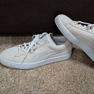 Puma Suede Classic Lo Winterized Womens Sneakers- sz 8